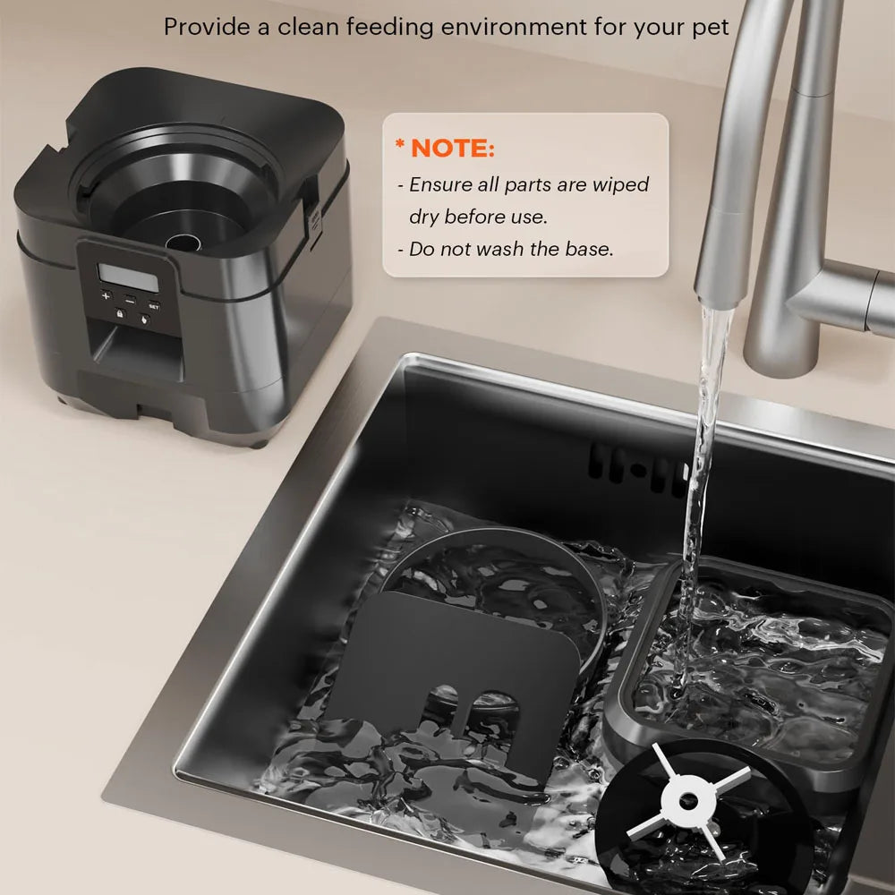 Automatischer WiFi Futterspender mit Portionskontrolle