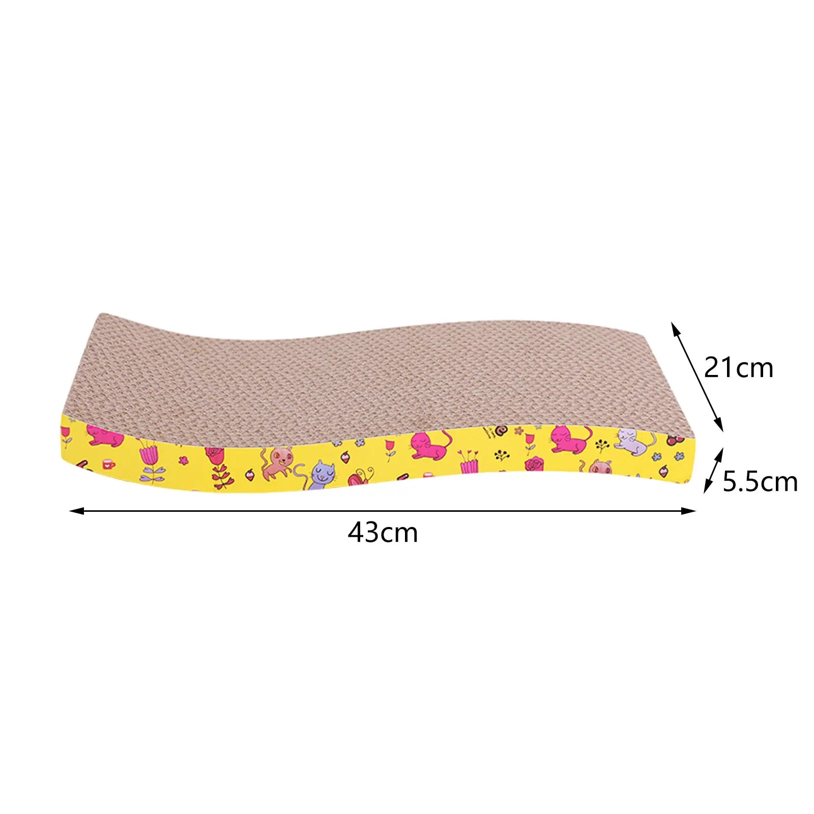 Katzen Kratzsofa aus Wellpappe