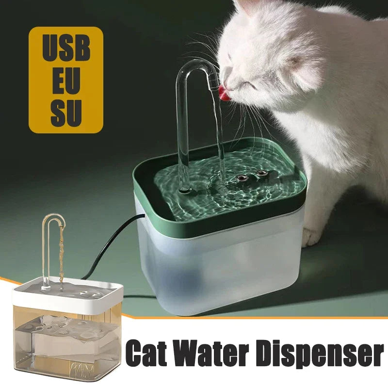 1,5L Ultra-Leise Katzen Trinkbrunnen
